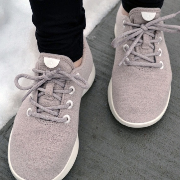 Allbirds blush tui tan wool running tennis shoe - Picture 3 of 8